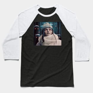 Alien Canvas Baseball T-Shirt